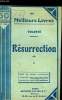 RESURRECTION - TOME 1. TOLSTOI LEON