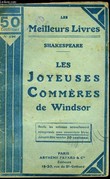 LES JOYEUSES COMMERES DE WINDSOR. SHAKESPEARE