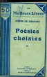 POESIES CHOISIES - TOME 2. PIERRE DE RONSARD