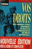 VOS DROITS -. COLLECTIF.