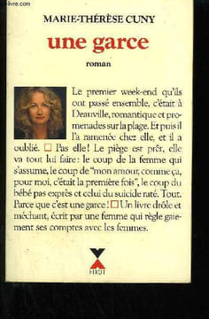 UNE GARCE. CUNY MARIE THERESE