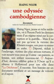 UNE ODYSSEE CAMBODGIENNE.. NGOR HAING ET WARNER ROGER.