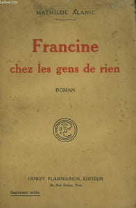 FRANCINE CHEZ LES GENS DE RIEN.