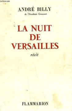 LA NUIT DE VERSAILLES.. BILLY ANDRE.
