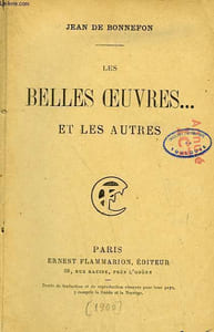 LES BELLES OEUVRES ... ET LES AUTRES.