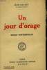 UN JOUR D'ORAGE.. DAUDET LEON .