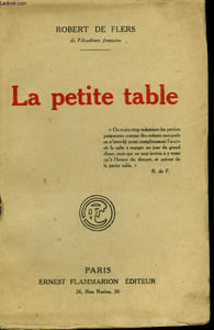 LA PETITE TABLE.