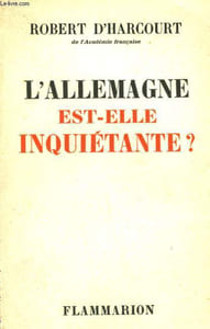 L'ALLEMAGNE EST - ELLE INQUIETANTE ?