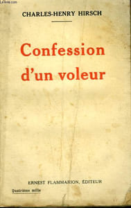 CONFESSION D'UN VOLEUR.