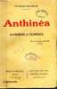 ANTHINEA. D'ATHENES A FLORENCE.. MAURRAS CHARLES.