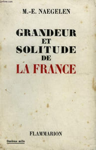 GRANDEUR ET SOLITUDE DE LA FRANCE.