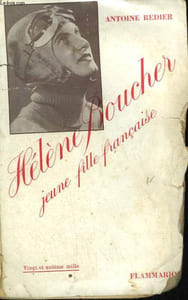 HELENE BOUCHER, JEUNE FILLE FRANCAISE.