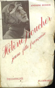 HELENE BOUCHER, JEUNE FILLE FRANCAISE.