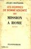 LES HOMMES DE BONNE VOLONTE. TOME 13 : MISSION A ROME.. ROMAINS JULES.