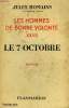 LES HOMMES DE BONNE VOLONTE. TOME 27 : LE 7 OCTOBRE.. ROMAINS JULES.