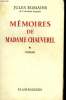 MEMOIRES DE MADAME CHAUVEREL. TOME 1.. ROMAINS JULES.