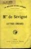 LETTRES CHOISIES DE MME DE SEVIGNE.. SEVIGNE MME.