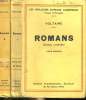 ROMANS. EDITION COMPLETE. EN 2 TOMES.. VOLTAIRE.