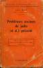 PROBLEMES SOCIAUX DE JADIS ET D'A PRESENT. COLLECTION : BIBLIOTHEQUE DE PHILOSOPHIE SCIENTIFIQUE.. HOMO LEON.