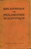 LES NEVROSES. COLLECTION : BIBLIOTHEQUE DE PHILOSOPHIE SCIENTIFIQUE.. JANET PIERRE.