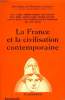 LA FRANCE ET LA CIVILISATION CONTEMPORAINE. COLLECTION : BIBLIOTHEQUE DE PHILOSOPHIE SCIENTIFIQUE.. COLLECTIF.