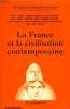 LA FRANCE ET LA CIVILISATION CONTEMPORAINE. COLLECTION : BIBLIOTHEQUE DE PHILOSOPHIE SCIENTIFIQUE.. COLLECTIF.