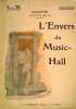 L'ENVERS DU MUSIC-HALL. COLLECTION : SELECT COLLECTION N° 80. COLETTE ( COLETTE ET WILLY ) .