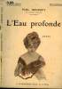 L'EAU PROFONDE. COLLECTION : SELECT COLLECTION N° 81. BOURGET PAUL.