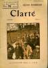 CLARTE. TOME 1. COLLECTION : SELECT COLLECTION N° 281.. BARBUSSE HENRI.