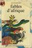 FABLES D'AFRIQUE. COLLECTION CASTOR POCHE N° 39. KNAPPERT JAN.