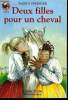 DEUX FILLES POUR UN CHEVAL. COLLECTION CASTOR POCHE N° 435. SPRINGER NANCY.