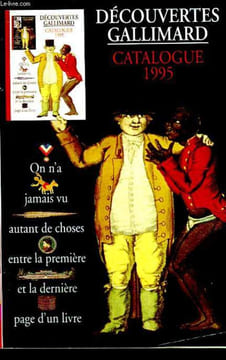 CATALOGUE 1995. DECOUVERTES GALLIMARD.. ANONYME.