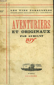 AVENTURIERS ET ORIGINAUX.