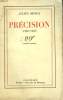 PRECISION (1930-1937).. BENDA JULIEN.