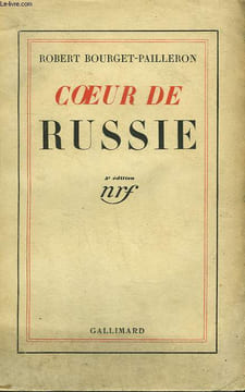 COEUR DE RUSSIE.. BOURGET-PAILLERON ROBERT.
