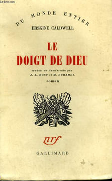 LE DOIGT DE DIEU. ( THE SURE HAND OF GOD ) .. CALDWELL ERSKINE.
