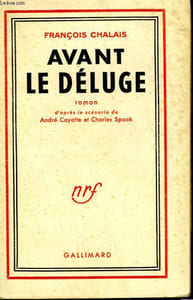AVANT LE DELUGE.