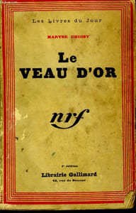 LE VEAU D'OR.