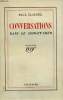 CONVERSATIONS DANS LE LOIR ET CHER.. CLAUDEL PAUL.