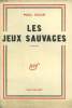LES JEUX SAUVAGES.. COLIN PAUL.