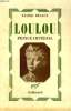 LOULOU. PRINCE IMPERIAL.. DECAUX LUCILE.