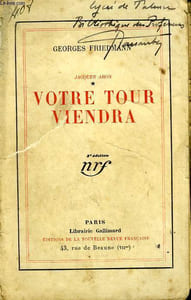 JACQUES ARON TOME 1 : VOTRE TOUR VIENDRA.
