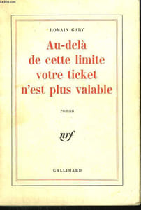 AU DELA DE CETTE LIMITE VOTRE TICKET N'EST PLUS VALABLE.