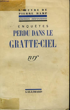 ENQUETES. PERDU DANS LE GRATTE-CIEL.. HAMP PIERRE.