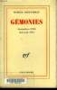 GEMONIES. JOURNALIERS XVII. MAI-AO&Ucirc;T 1964.. JOUHANDEAU MARCEL.
