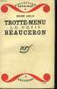 TROTTE - MENU LE PETIT BEAUCERON.. LELU RENE.