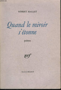 QUAND LE MIROIR S'ETONNE.