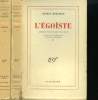 L'EGOISTE. EN 2 TOMES.. MEREDITH GEORGE.