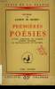 OEUVRES D'ALFRED DE MUSSET. PREMIERES POESIES. CONTES D'ESPAGNE ET D'ITALIE. POESIES DIVERSES, UN SPECTACLE DANS UN FAUTEUIL. TOME 1.. MUSSET ALFRED ...