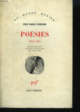 POESIES. 1953-1964.. PASOLINI PIER PAOLO.